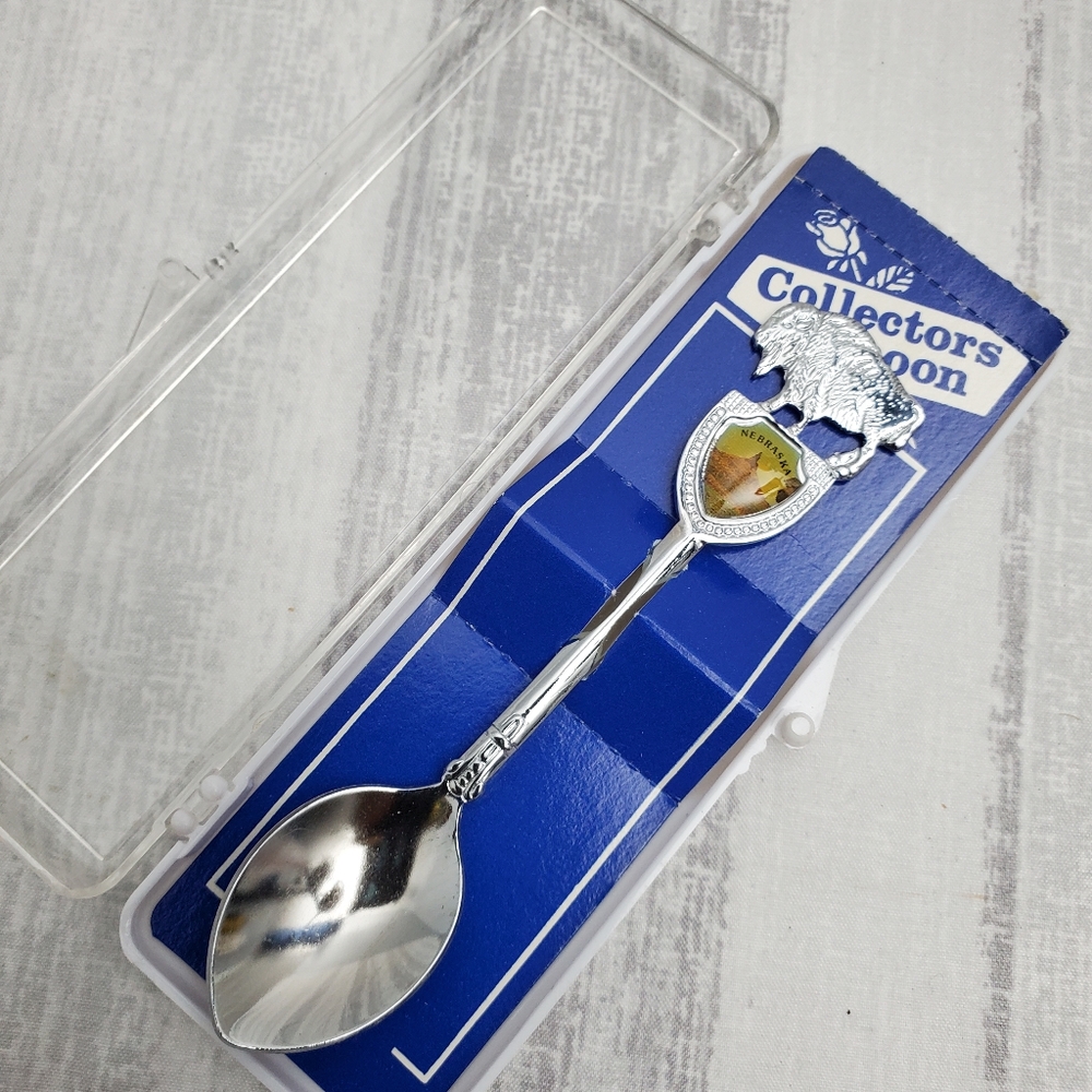 Vtg Nebraska Souvenir  Spoon